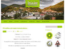 Tablet Screenshot of izlake.si
